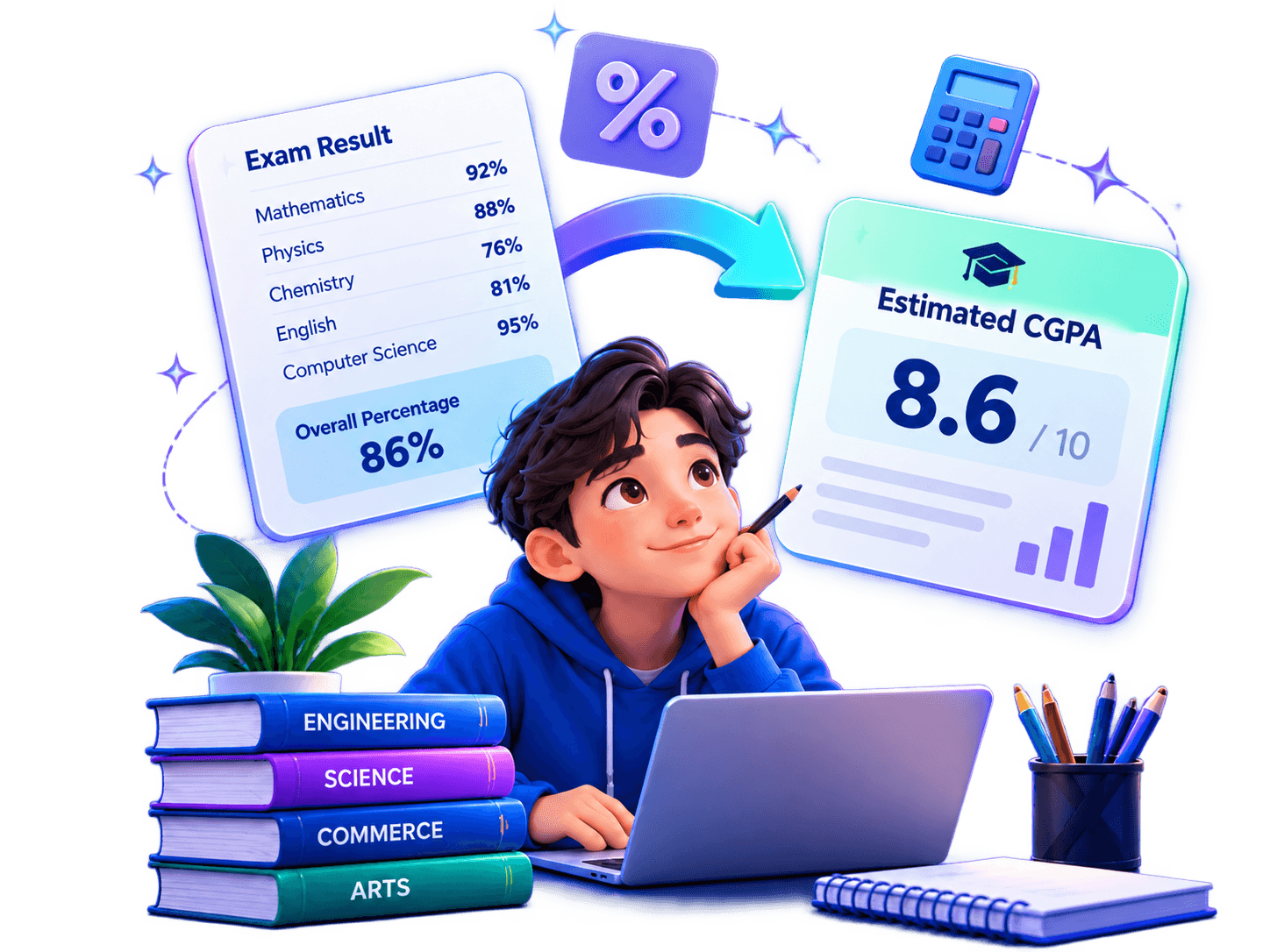 Percentage to CGPA Calculation Overview